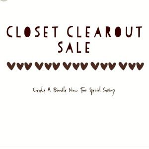 Clearing out my closet